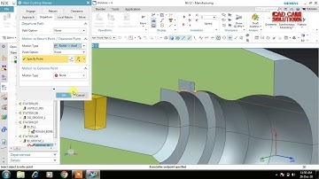 #NX CAM #Turn ID ALL OPERATION #INTERNAL TURNING # INTERNAL GROOVING