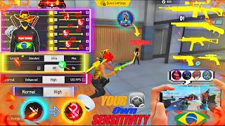 Free Fire Headshot Setting After Ob52 Update 2026⚡Best Sensitivity Settings ⚙️| Sensitivity Setting 