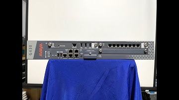 Avaya Media Gateway G430