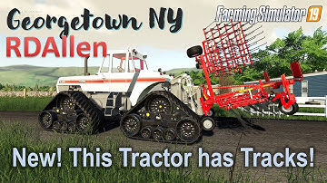 New RX! White 4-210 Has Tracks | E53 Georgetown NY | Farming Simulator 19