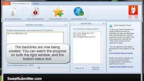 Sweet Submitter Video Tutorial