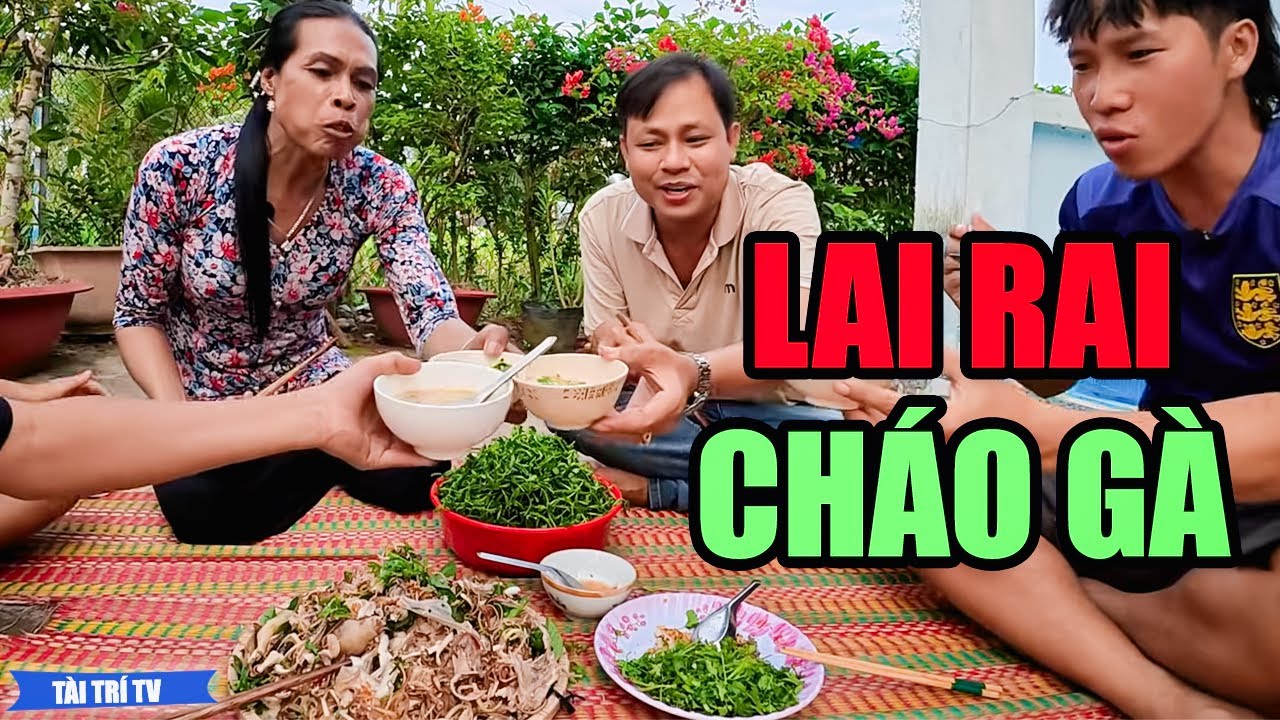 Dạo 1 Vòng Chợ Quê, Mộng Kha Làm Nồi Cháo Gà Đãi Mấy Em Nhỏ Trong Xóm | Tài Trí TV