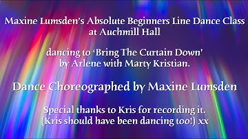 Maxine Lumsden’s Absolute Beginners Line Dance Class At Auchmill Hall