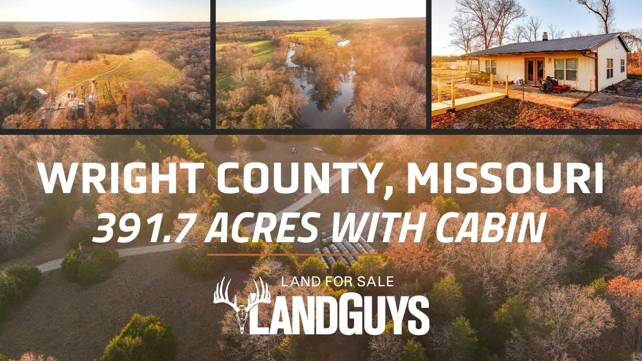 Первоклассное ранчо для охоты на белохвостого оленя и отдыха в Южном Миссури | 391,7± акров — окр...