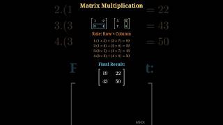 Matrix Multiplication || Mathifytutorial || Mathify #engineeringmath #mathshorts #ssccgl #upscexam