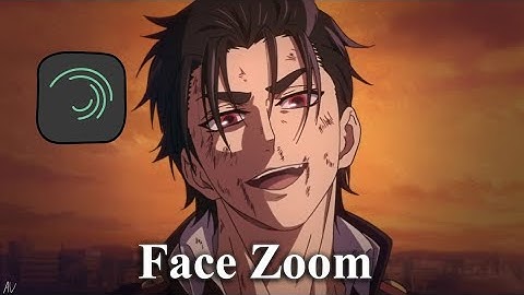 Seamless Face Zoom like ae on Alight Motion ( Tutorial )