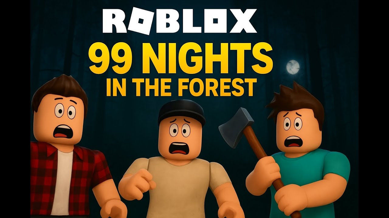 🌲 99 Nights in the Forest su Ričardu ir Joriumi! Ar išgyvensim visas naktis?! 😱🔥