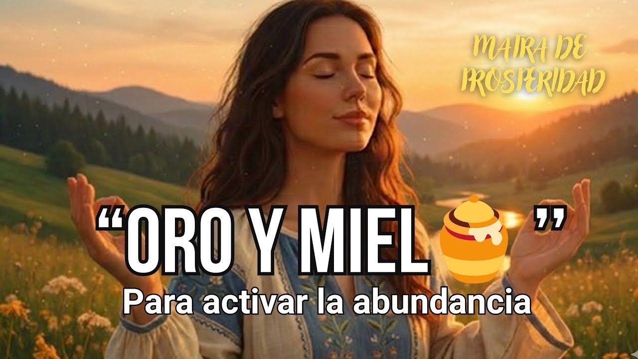 🌟ORO Y MIEL - Mantra de prosperidad para activar la abundancia ...