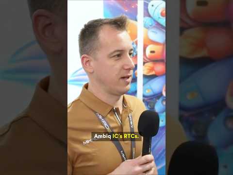Ambiq and MIKROE for RTC Power Management Click Boards at Embedded World 2025 #Shorts