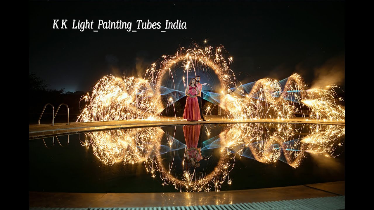 Light painting tubes light painting kit demonstration full