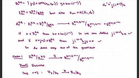 SS 39 - Cohomology spectral sequence for a filtration (part 2)