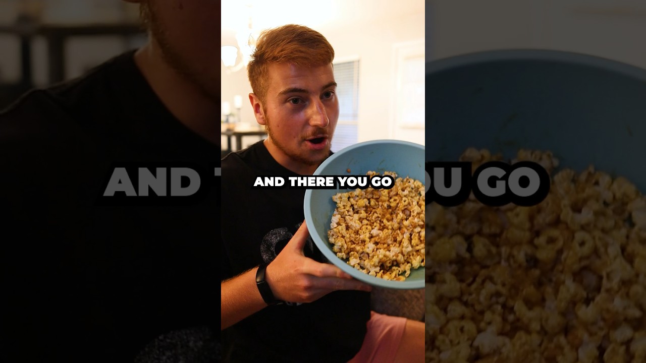 РЕЦЕПТ ВЫСОКОПРОТЕИНОВОГО ПОПКОРНА 🍿🤯 