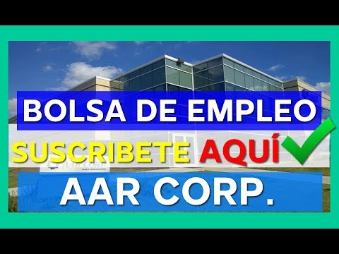 ⭕ EMPLEOS EN AAR CORP | OFERTA DE EMPLEO | TRABAJO A NIVEL NACIONAL | BUSCO UN EMPLEO