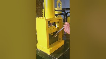 Hydraulic Bus Bar 3 In 1 Machine Cutting Bending Punching Machine +919728550103 Make in India