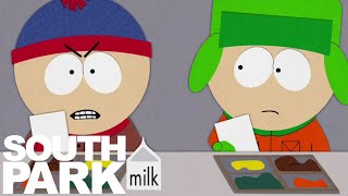 Cartman Writes What He Wants On The Birthday Invitation