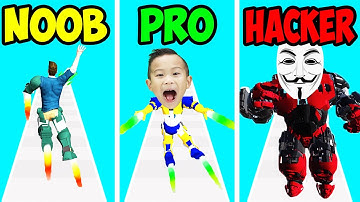 FULL METAL 3D NOOB vs PRO vs HACKER Gameplay!