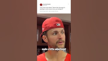 Trea Turner: Het draait allemaal om kleine aanpassingen