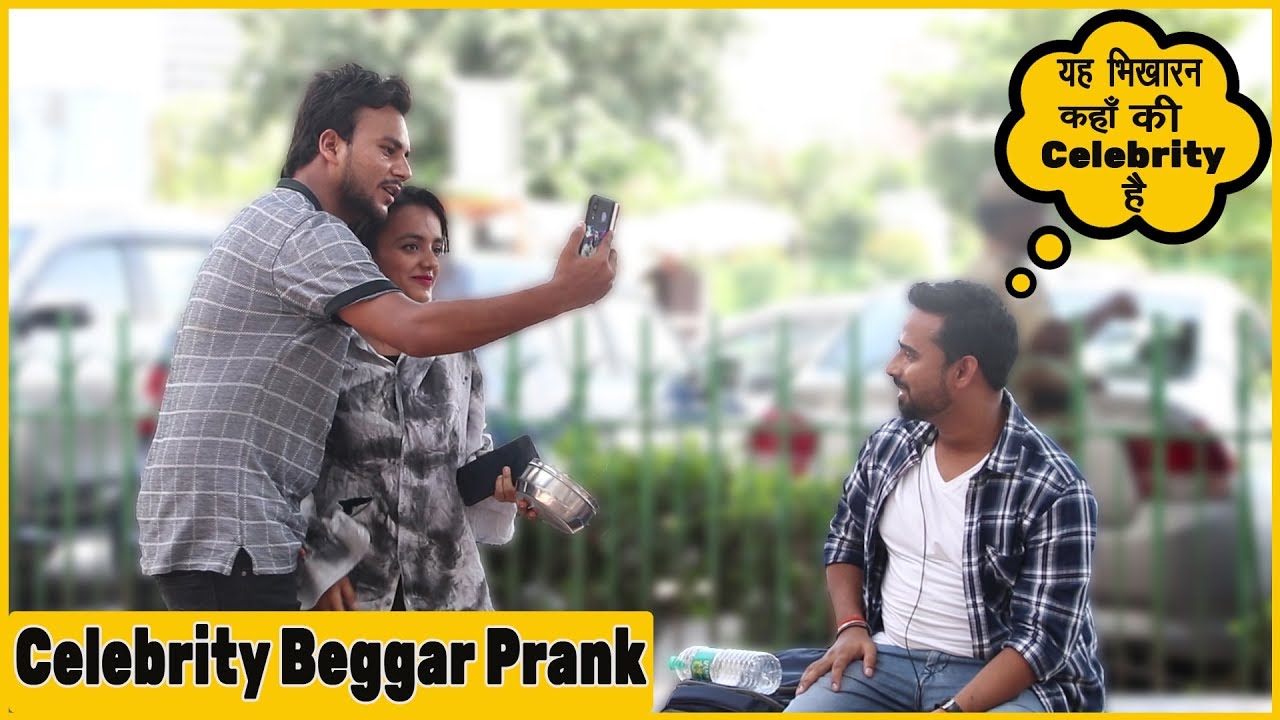 Celebrity Beggar Prank Ft. Funky Joker | Chik Chik Boom
