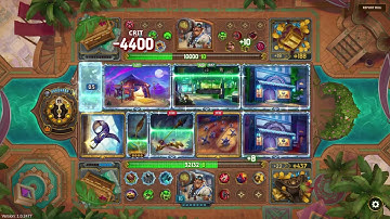 The Bazaar: What fights look like from day 13 on.  In the end, even 6k damage caltrops wasn