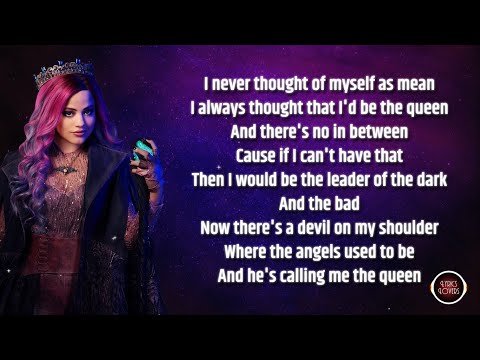 Sarah Jeffery - Queen of Mean LYRICS (From "Descendants 3")