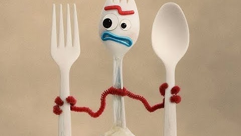 How To make Forky From Toy Story 4 NEW 2019