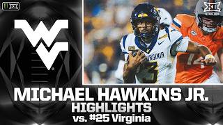 Michael Hawkins Jr. Highlights vs. #25 Virginia | 2026 Monster Energy Big 12 Football
