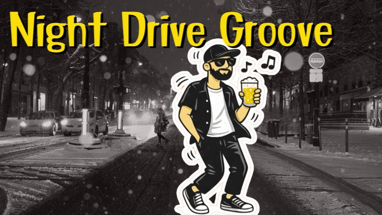 Night Drive Groove 🌙 Chill & Feel-Good Music for Late Night Driving