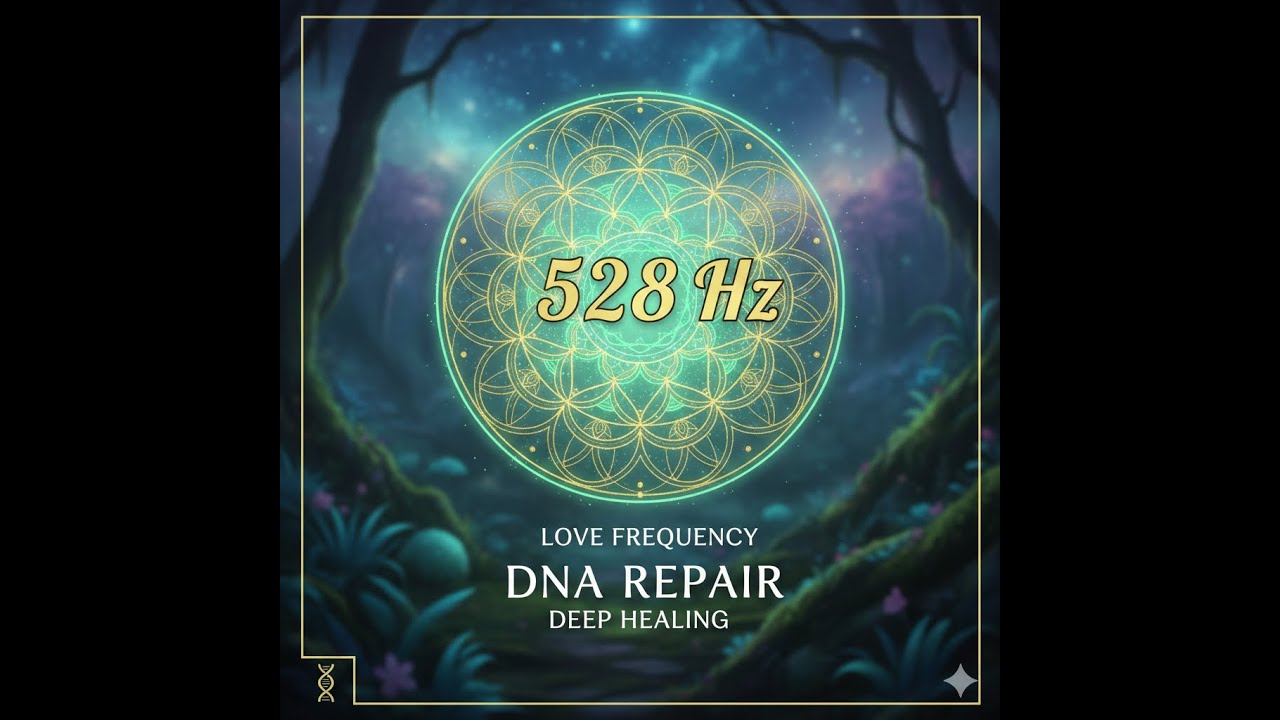 528 Hz Miracle Tone: 2 Hours of Deep DNA Repair & Whole Body ...