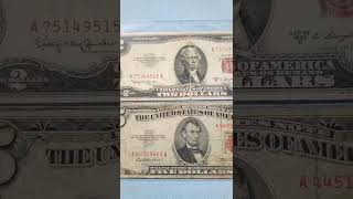 1953 United States two and five dollars