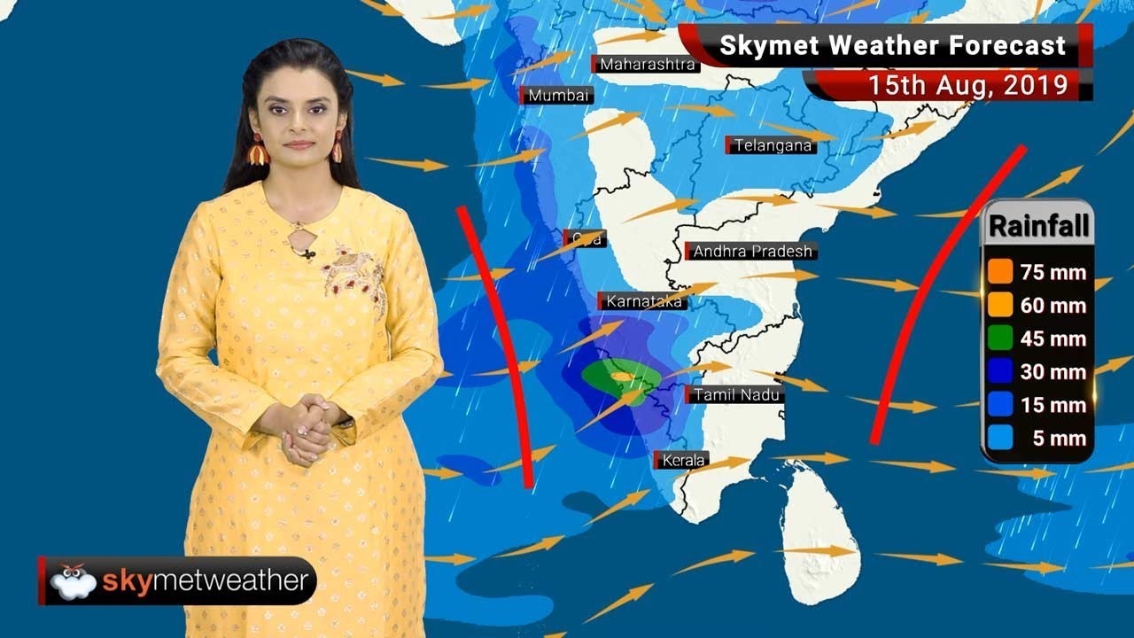 Weather Forecast Aug 15: Heavy rains in East Rajasthan, West Madhya Pradesh and parts of Kerala