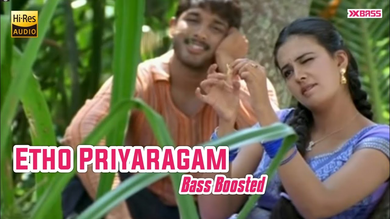 Etho Priyaragam   Aarya Malayalam  Bass Boosted Audio  Allu Arjun  X Bass