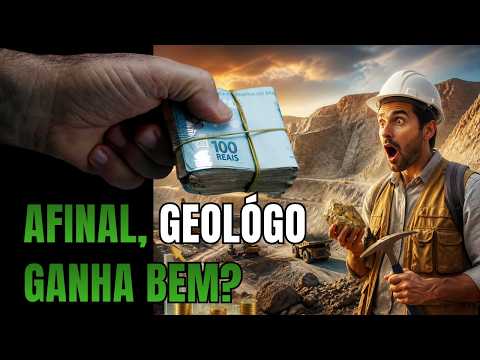 Quanto ganha um GEÓLOGO(A) por mês - 2024?
