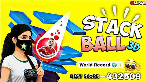 Stack Ball 3d Live High Score Challenge Part - 7 || #stackball #stackballlive #ytshorts