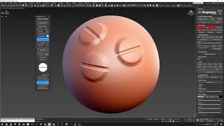 Shapeform for 3D Studio Max - Alpha Brush Demo 3