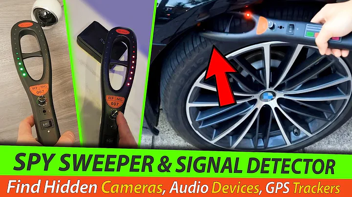 Find Hidden Cameras, Bugs & GPS Trackers - How to Use KAXYUYA GPS & Camera Detector Sweepers!