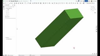 Onshape CAD Tutorial: A Simple Block for Beginners