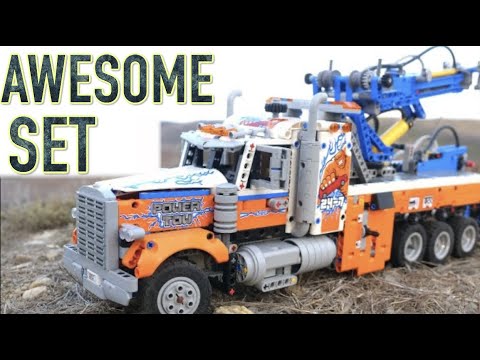 LEGO Technic Heavy Duty Tow Truck 42128 Reviewed! - YouTube