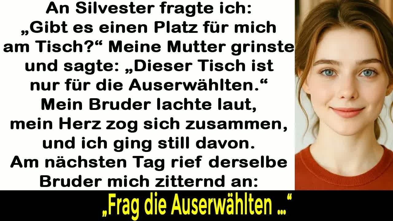 „Dieser Tisch ist nur für Familie“, sagte Mama – bis ich zeigte, wem das Haus wirklich gehört