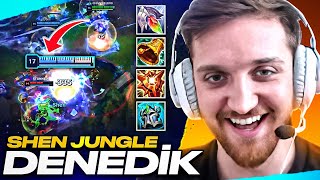 HEM SUPPORT HEM JUNGLER? SHEN JUNGLE DENEDİK | Closer Shen