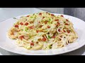 Creamy carbonara pasta filipino style recipe