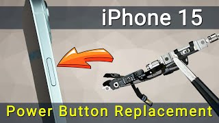iPhone 15 Power Button Replacement Guide | How to Fix It DIY