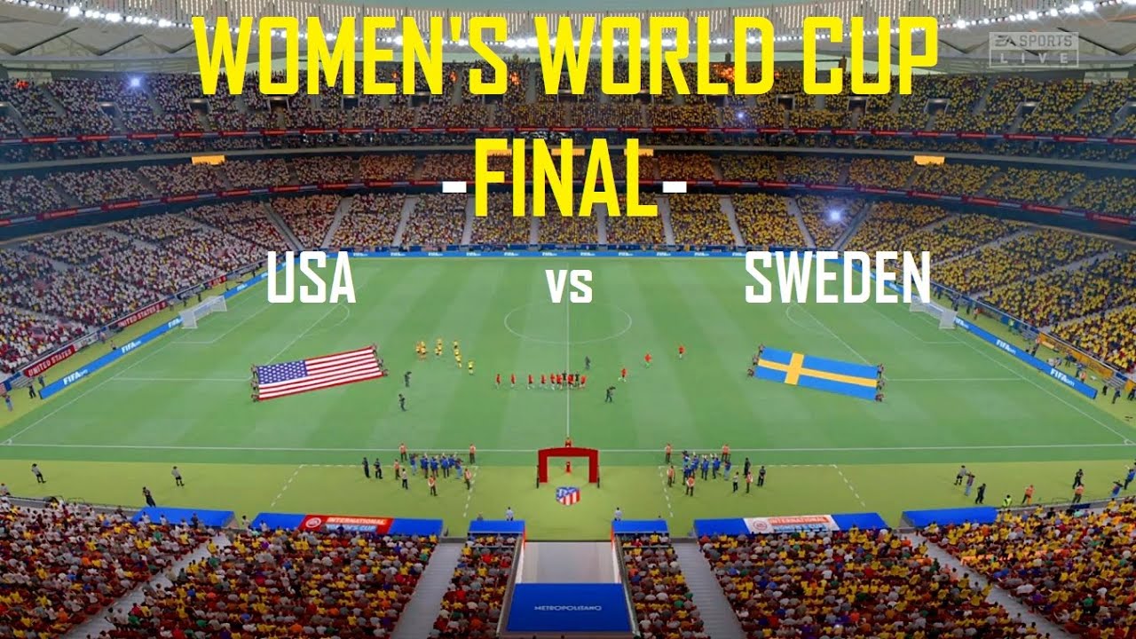 Final USA vs SWEDEN Women's world cup full match and highlights