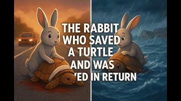 "The Rabbit Who Saved a Turtle And Was Saved in Return" | AI Animal Story | Chuck & Friends