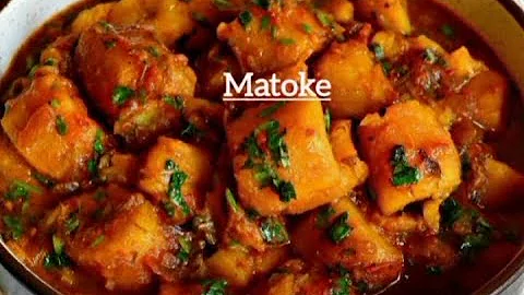 Matoke Recipe|How to Make Beef Matoke|Green Bananas Recipe|Tasty Plantains Recipe