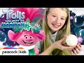 Make Your Own Trolls Holiday Snowball Bath Bomb! | TROLLS DIY