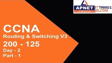 CCNA R&S (200-125) Day:2 Part  - 1 OSI Model | TCP/IP Model