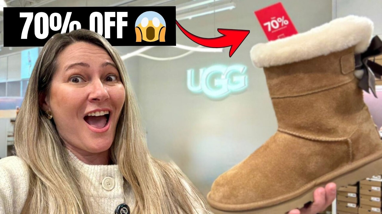 QUANTO CUSTA COMPRAR na UGG OUTLET de ORLANDO? MOSTREI TUDO! 😱