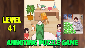 Annoying Puzzle Game Level 41: Help the Whole Family Finish the Cake
