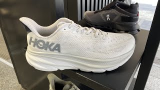 HOKA CLIFTON 9 (Nimbus Cloud/Steel Wool) - Style Code: 1127895-NCSW
