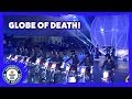 Most motorcycles in a sphere of death - Guinness World Records